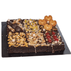 Brownie celebration box in Lalitpur – Assorted gourmet brownies by DejaVu Bakery