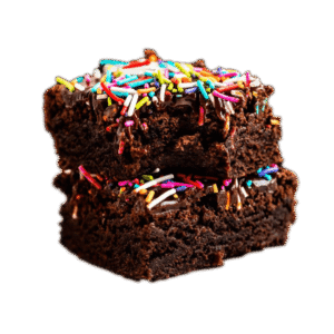 Rainbow brownies in Lalitpur – Colorful celebration brownies by DejaVu Bakery