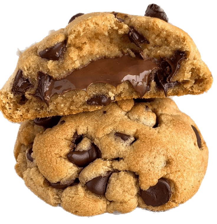 NUTELLA STUFFED NYC COOKIES 😍 Omg you guys… I am… Background Removed